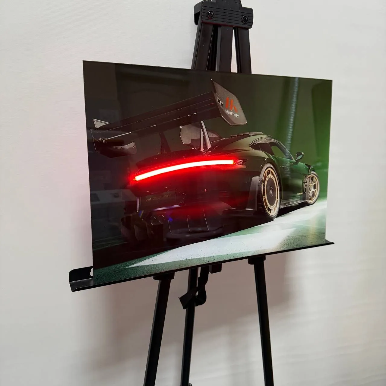 LED-постер з Porsche GT3 RS Mathey