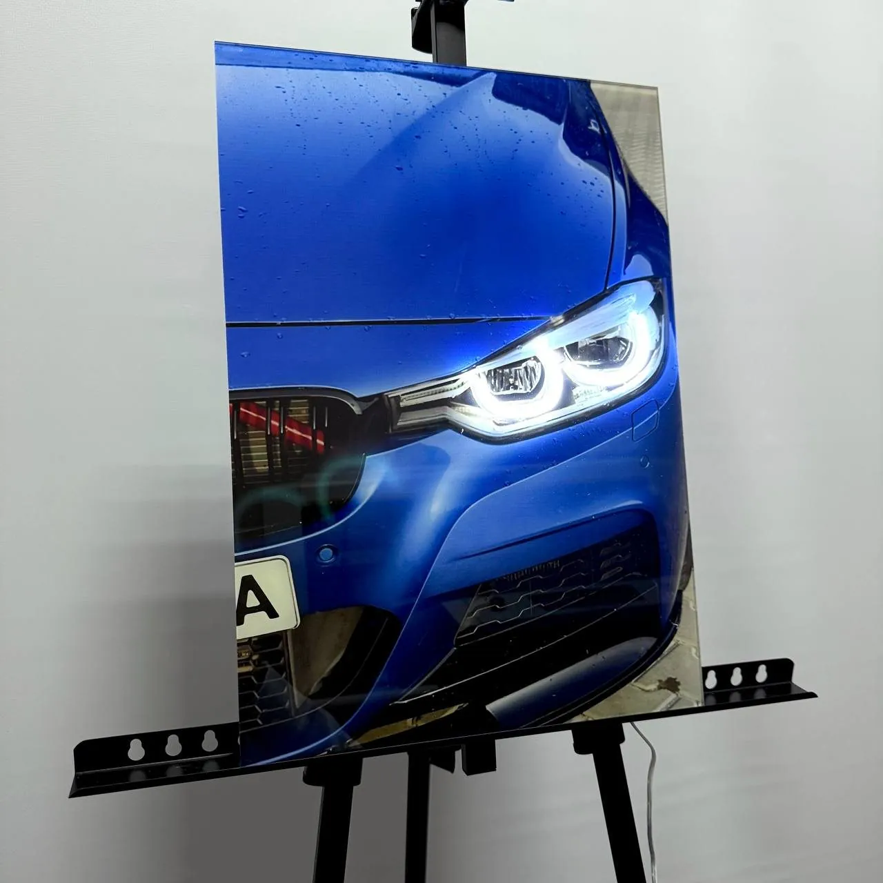LED-постер з BMW 3 F30