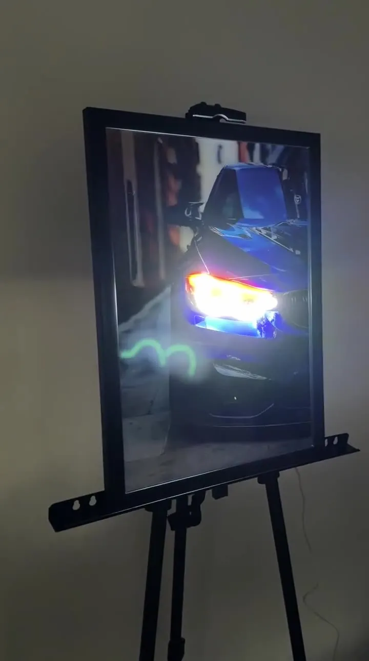 Готовий LED-постер наживо, відео 6